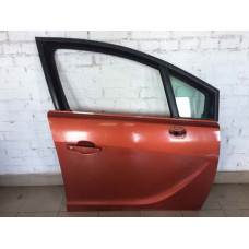 Дверь передняя правая комплектная Опель Мерива Opel Meriva B цвет GU1 13309252 / 13408829